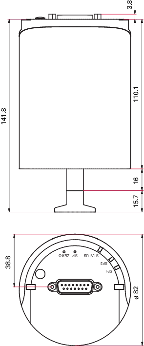 CCR 372，100 Torr F.S.，DN 16 CF-R