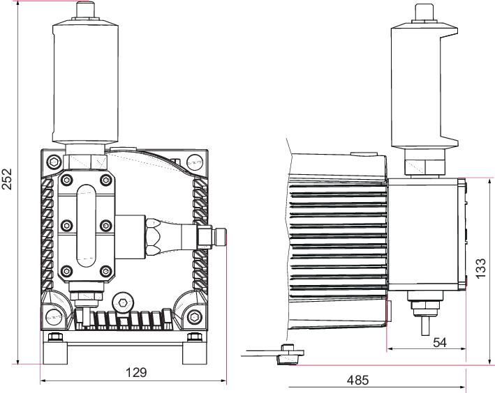 Operations monitoring unit 1, sensor for Oil level, Duo 11 ATEX