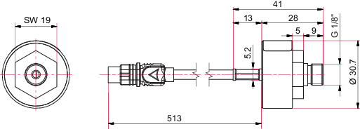 RPT 010, Digitaler Piezo/Pirani Sensor