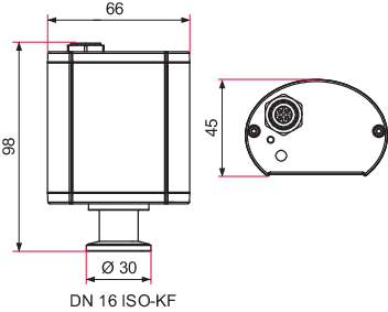 RPT 200，DN 16 ISO-KF，RS-485，DeviceNet