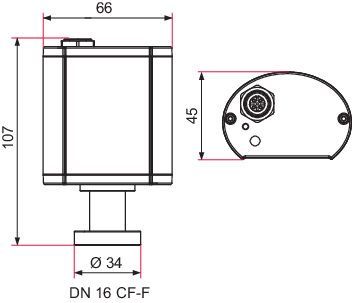 PPT 200, DN 16 CF-F, RS-485