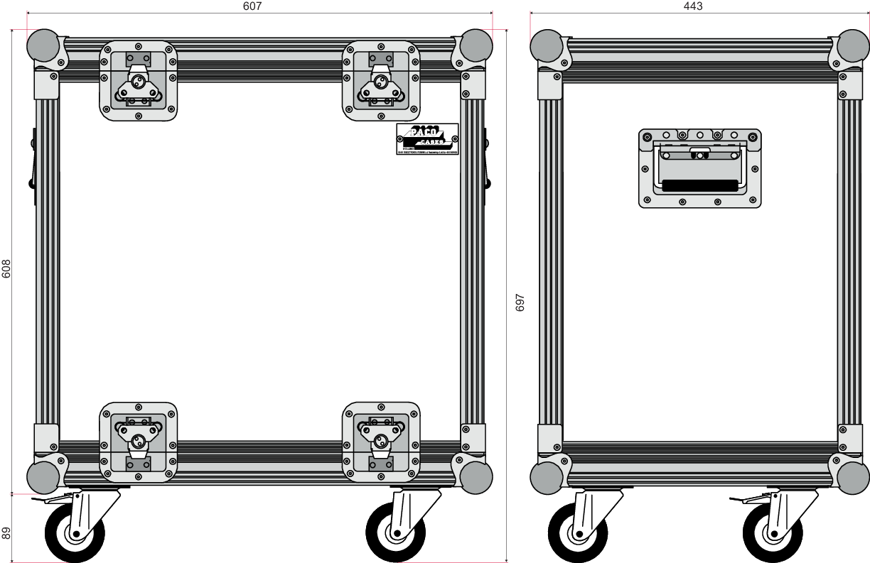 ASM 340 Transportbox für einfache und sichere Aufbewahrung