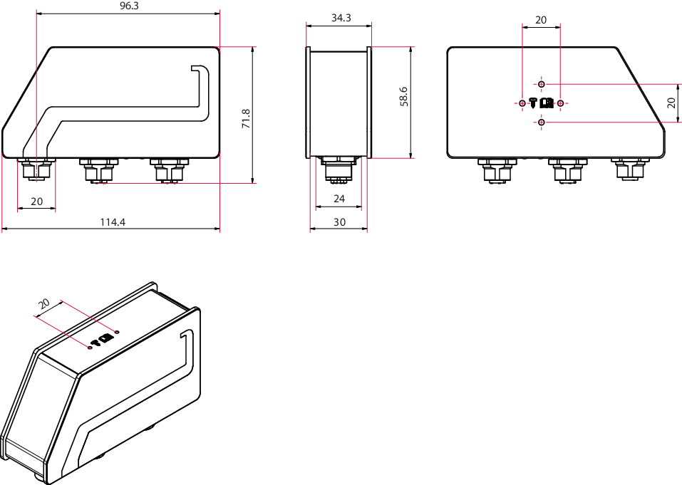 패키지 컨버터 Profinet(M12) HiLobe