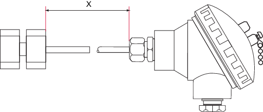 Temperatursensor für Okta 8000 | Okta 18000 | Okta 8000 G, G 3/8