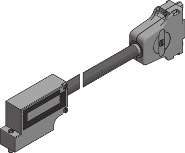 Adapterkabel 24 V DC, D-Sub 15-polig, 0,15 m