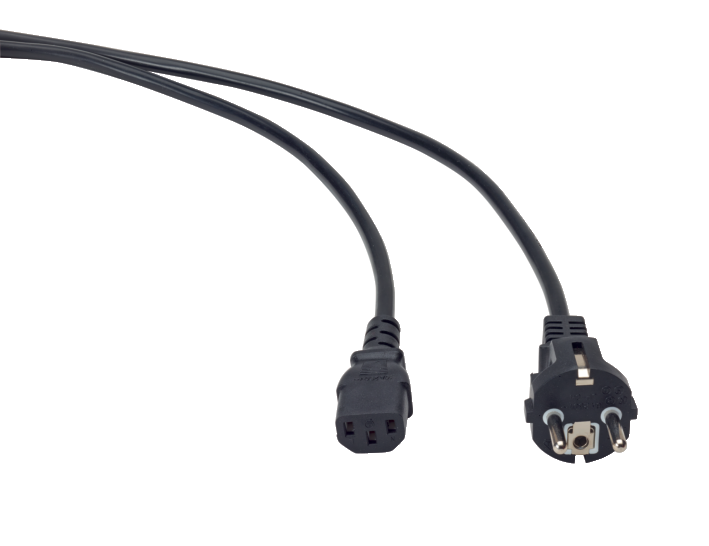 Netzkabel, Schuko-Stecker, 2,5 m