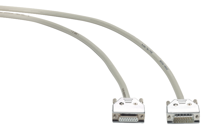 Measurement cable D-Sub, 15 pole, for CenterOne, CenterTwo, CenterThree, 20 m